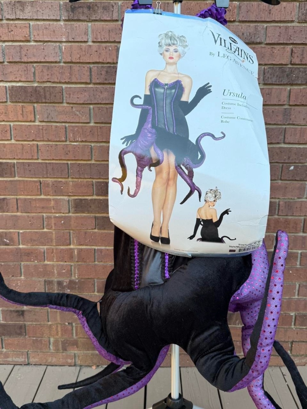 Leg Avenue DISNEY Villains URSULA The Little Mermaid SEA WITCH COSTUME Medium